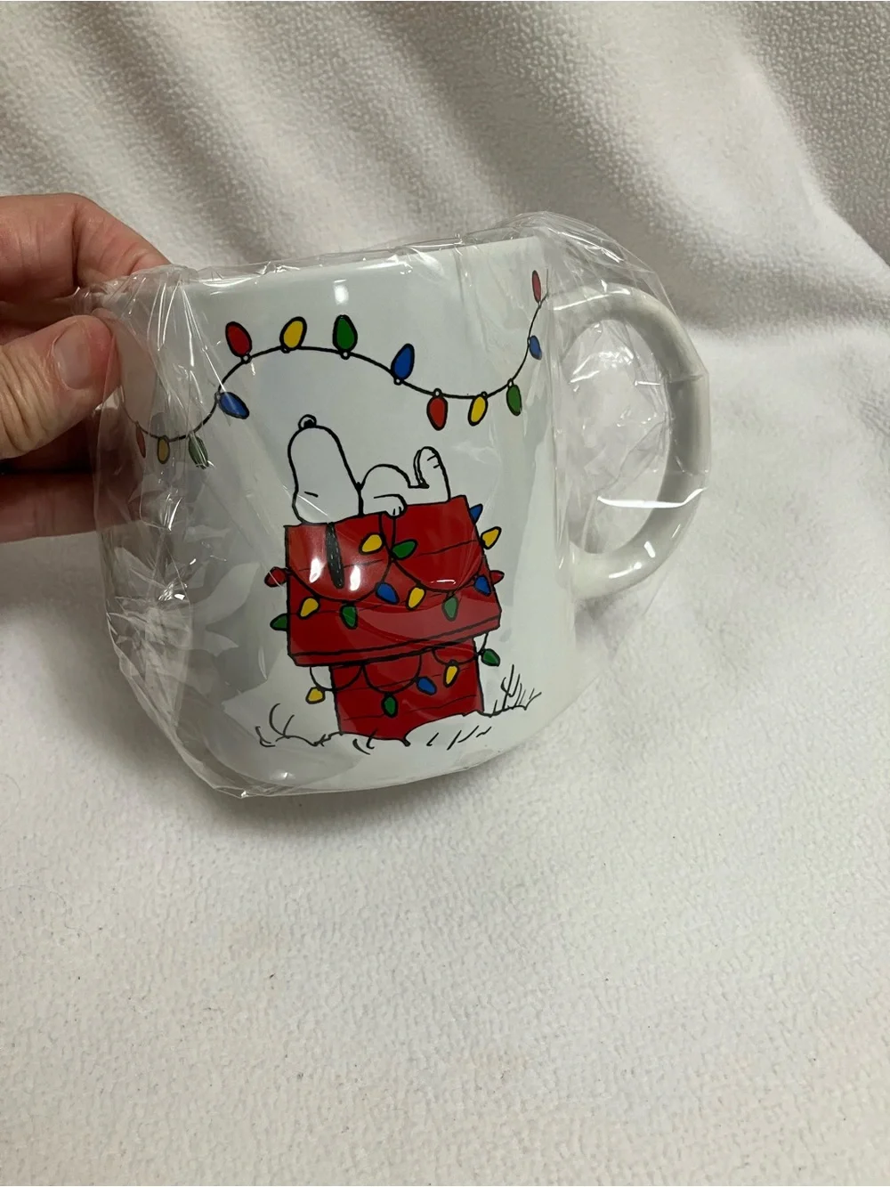 Peanuts white ceramic